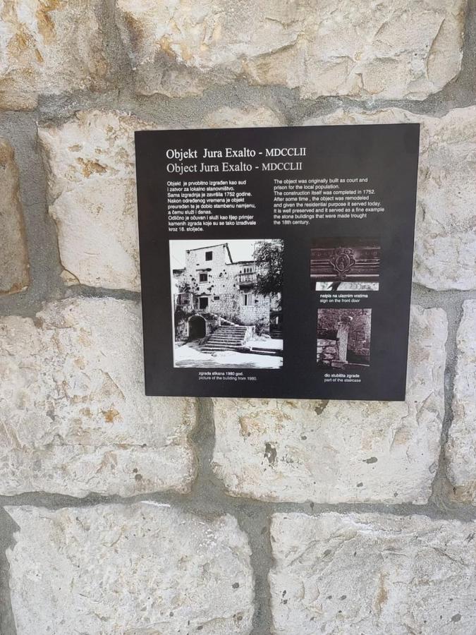 Studios Kadena Trogir - 18Th Century Stone House 외부 사진