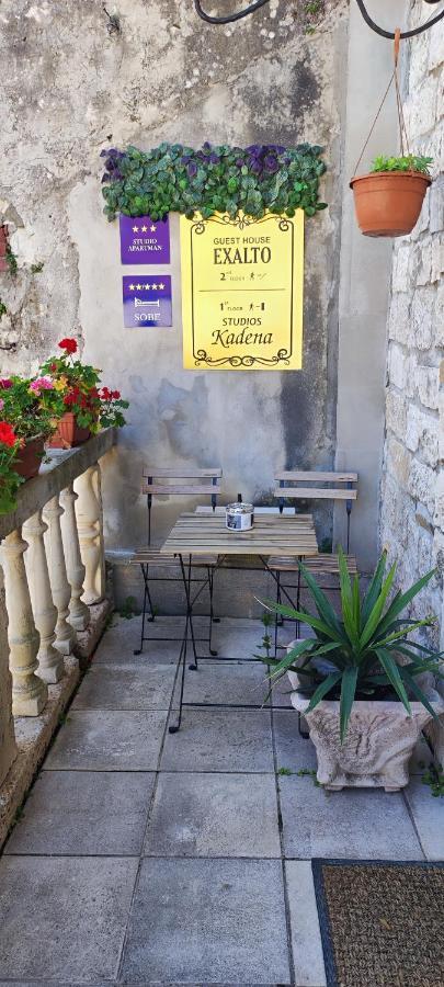 Studios Kadena Trogir - 18Th Century Stone House 외부 사진